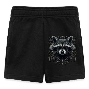 Raton laveur - Short Bébé - noir - Devant