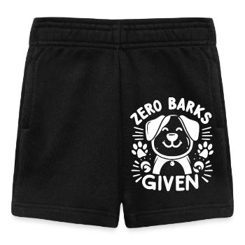 Zéro aboiement donné - Short Bébé - noir - Devant