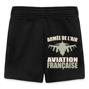 Armée de l'air aviation française - Short Bébé - noir - Devant