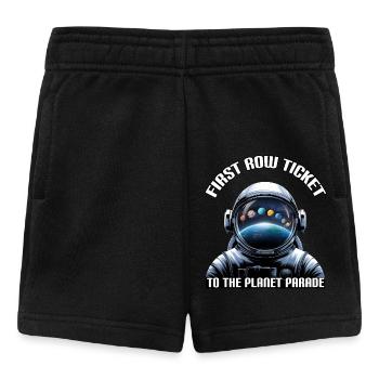 Ticket für die erste Reihe für die Planetenparade - Astronaut - Baby Shorts - Schwarz - Vorne