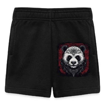 Cool Panda - Baby Shorts - black - Front