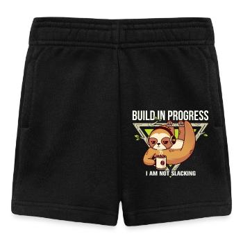 Build in progress - Baby Shorts - black - Front