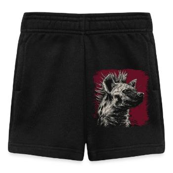 Punkrock Hyäne - Baby Shorts - Schwarz - Vorne