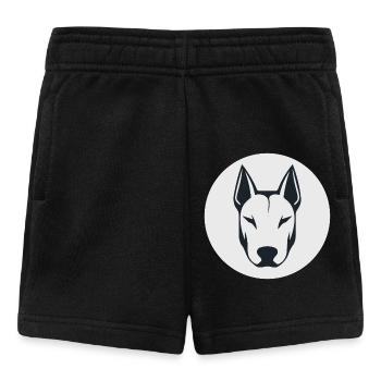 Bull terrier - Short Bébé - noir - Devant