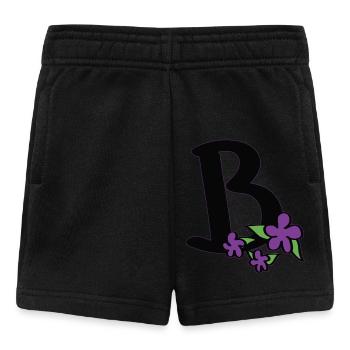 B for beautyful - Baby Shorts - black - Front