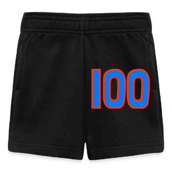 100. 100 ANS. 100e ANNIVERSAIRE. ANNIVERSAIRE 100 - Short Bébé - noir - Devant