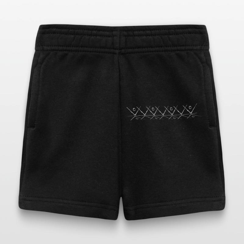 Line pattern with reflection Baby Shorts