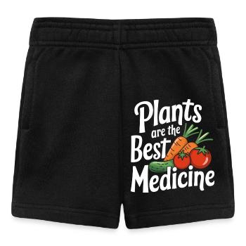 Vegetarian Vegan Veggie Vegetarian - Baby Shorts - black - Front