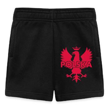Aigle Polska - Polen - Adler - Pologne - Short Bébé - noir - Devant
