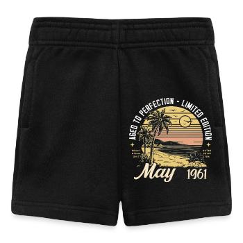 Legendary since May 1961, May 1961 - Baby Shorts - black - Front