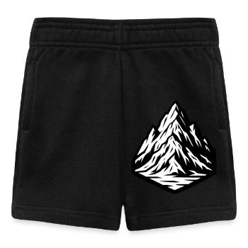 Icône de la montagne - Short Bébé - noir - Devant