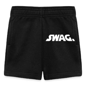 Galactic Swag Lettering - Baby Shorts - black - Front