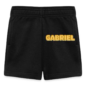 Gabriel comme prénom - Short Bébé - noir - Devant