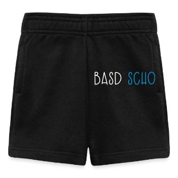 Basd Scho Bayern Dialekt Bayrisch - Baby Shorts - Schwarz - Vorne