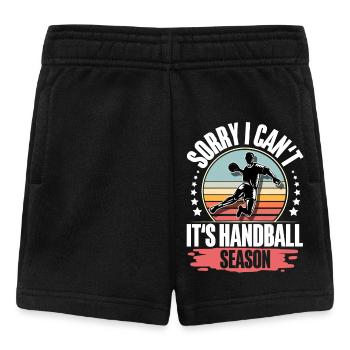 Handball Joueurs de handball - Short Bébé - noir - Devant