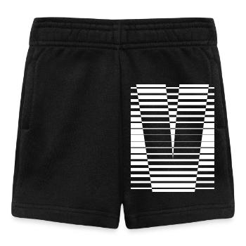 INITIAL V - Baby Shorts - black - Front
