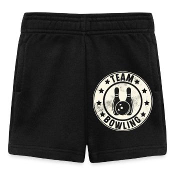 Bowling Team - Baby Shorts - black - Front