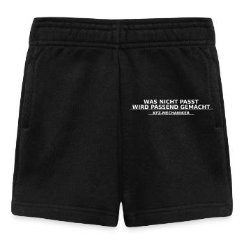 KFZ-Mechaniker – Was nicht passt, wird passend - Baby Shorts - Schwarz - Vorne