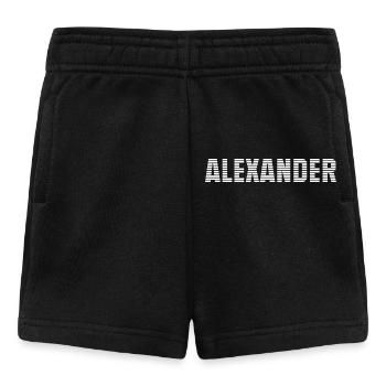 Name Alexander - Baby Shorts - black - Front