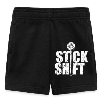 Trucker Stick Shift - Baby Shorts - black - Front