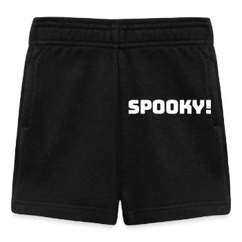 Spooky_White - Baby Shorts - black - Front
