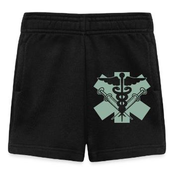 Physician Symbol Doctor Doctor Nurse - Baby Shorts - black - Front