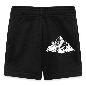 Mountains icon - Baby Shorts - black - Front