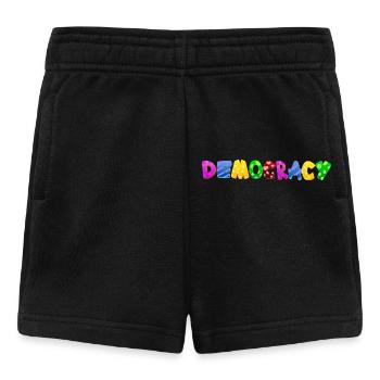 Stop AfD against right, democracy, diversity, left - Baby Shorts - black - Front