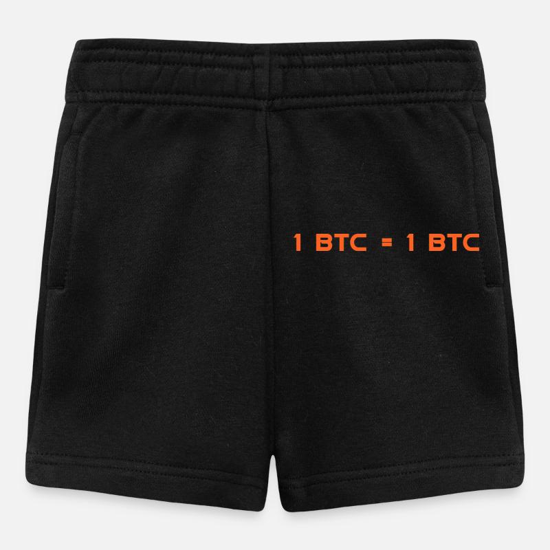 1 BTC = 1 BTC - Short Bébé - noir