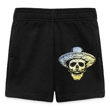 Crâne mexicain - Short Bébé - noir - Devant