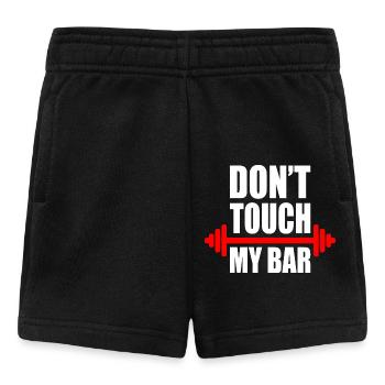 Dont touch my bar - Baby Shorts - black - Front