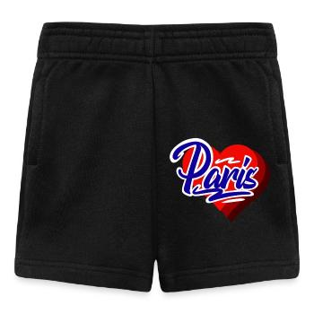 Paris - Short Bébé - noir - Devant