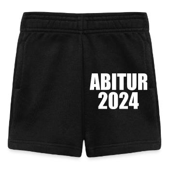 Abitur 2024 - Baby Shorts - Schwarz - Vorne