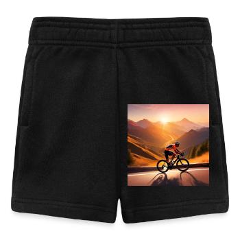 Sprint au sommet ensoleillé - Short Bébé - noir - Devant