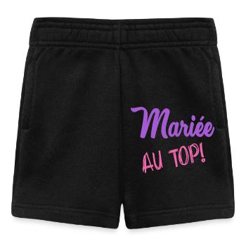 BRIDE-TO-BE. Bachelorette party - Baby Shorts - black - Front