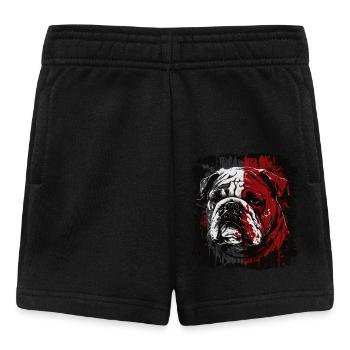 Bouledogue anglais - Short Bébé - noir - Devant