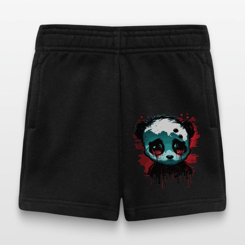 Sad Cute Panda Baby Shorts