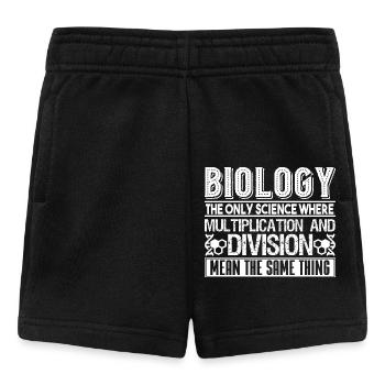 Biologist Biology The Only Science - Baby Shorts - black - Front