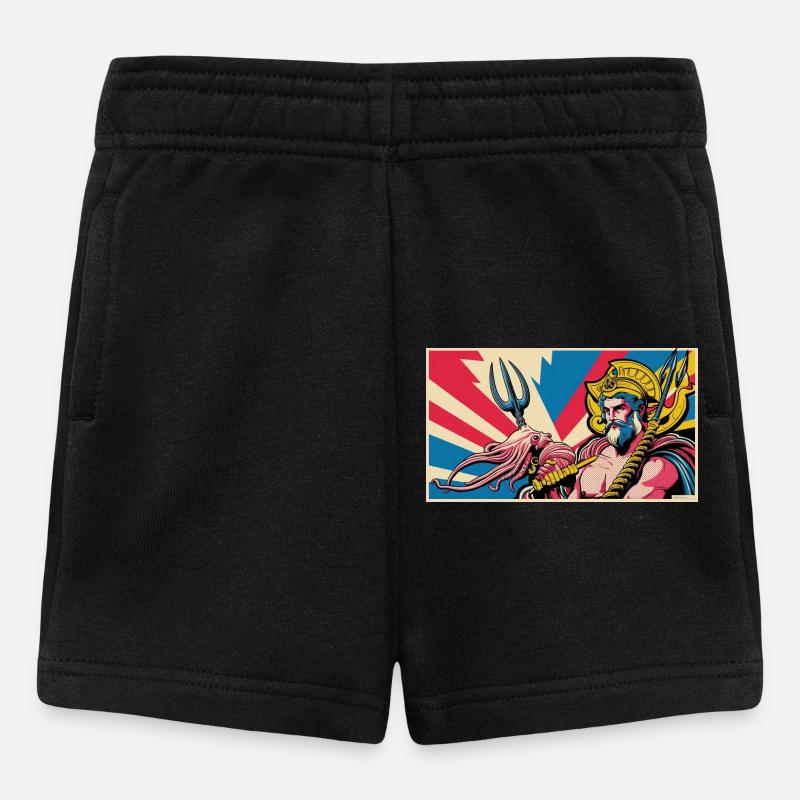 nVx Poseidon 1 - Baby Shorts - Schwarz