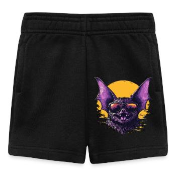 Funny Bat - Baby Shorts - black - Front