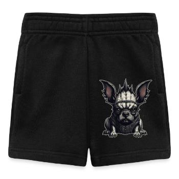 Bouledogue français gothique - Short Bébé - noir - Devant