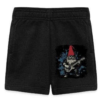 Garden Gnome Rocker - Baby Shorts - black - Front