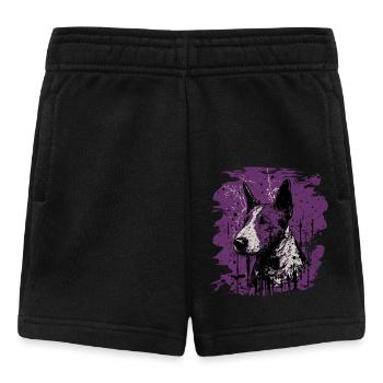 Bull terrier - Short Bébé - noir - Devant