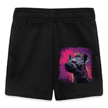 Punkrock Hyäne - Baby Shorts - Schwarz - Vorne