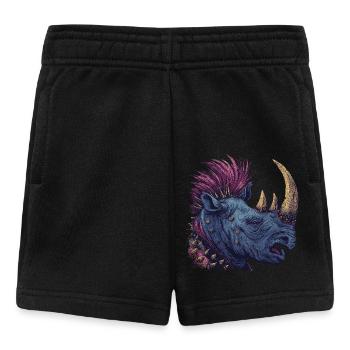 Fantasy Punkrock Nashorn - Baby Shorts - Schwarz - Vorne