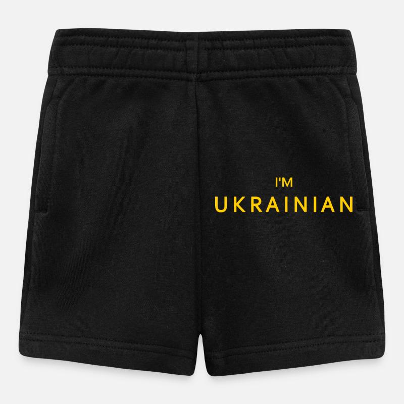 Im ukrainian - Short Bébé - noir