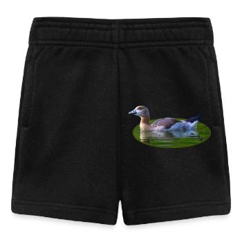 Nilgans Gans Küken - Baby Shorts - Schwarz - Vorne