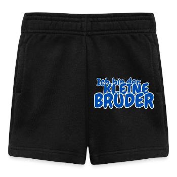 I'm the little brother - Baby Shorts - black - Front
