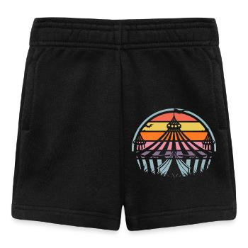 Circus - Baby shorts - zwart - Voor