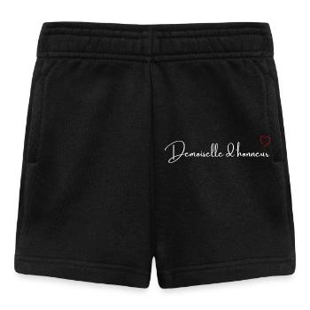 Red Heart Bridesmaid - Baby Shorts - black - Front